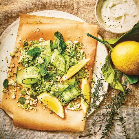 Broccoli and Cauliflower Tabbouleh Recipe