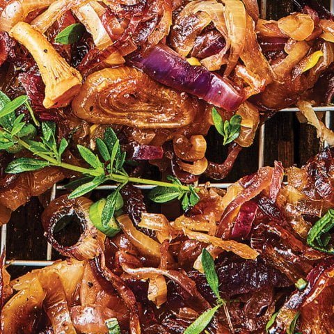 A recipe for how to caramelize onions