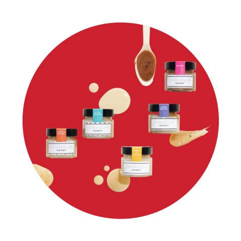 Creative flavours like Crème Brûlée, Pina Colada and Mocha honeys are in a three-month subscription boxes.