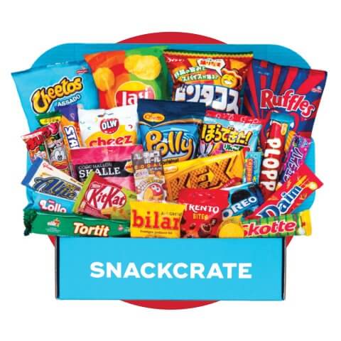 SnackCrate makes sure you’re never missing out on global flavours with specially curated kits packed with sweet and savoury treats from a different country—