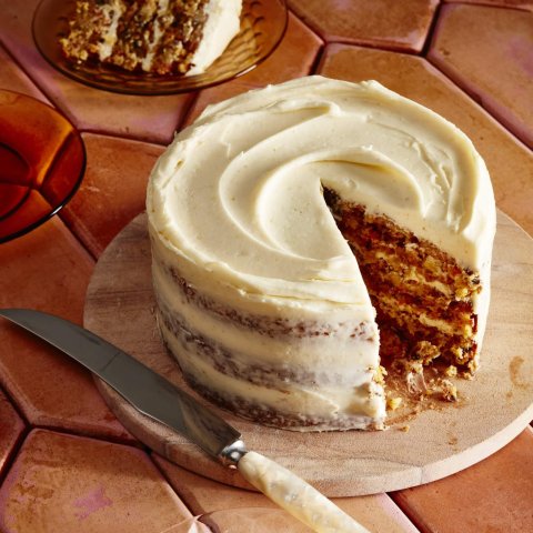 The recipe for World's Best Carrot Cake with Brown Butter cream cheese frosting