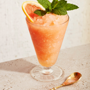 This frozen paloma cocktail uses bourbon instead of tequila