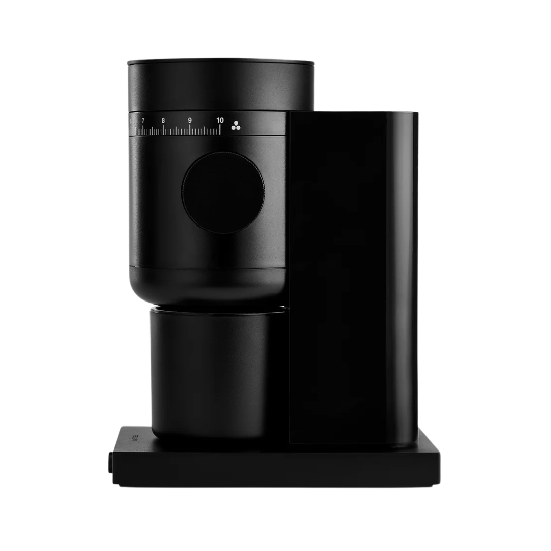 Black coffee grinder.