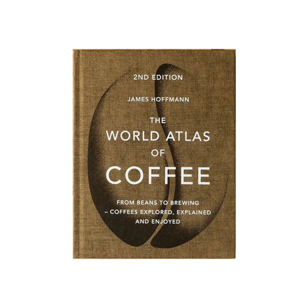 Book cover for "The World Atlas of Coffee."