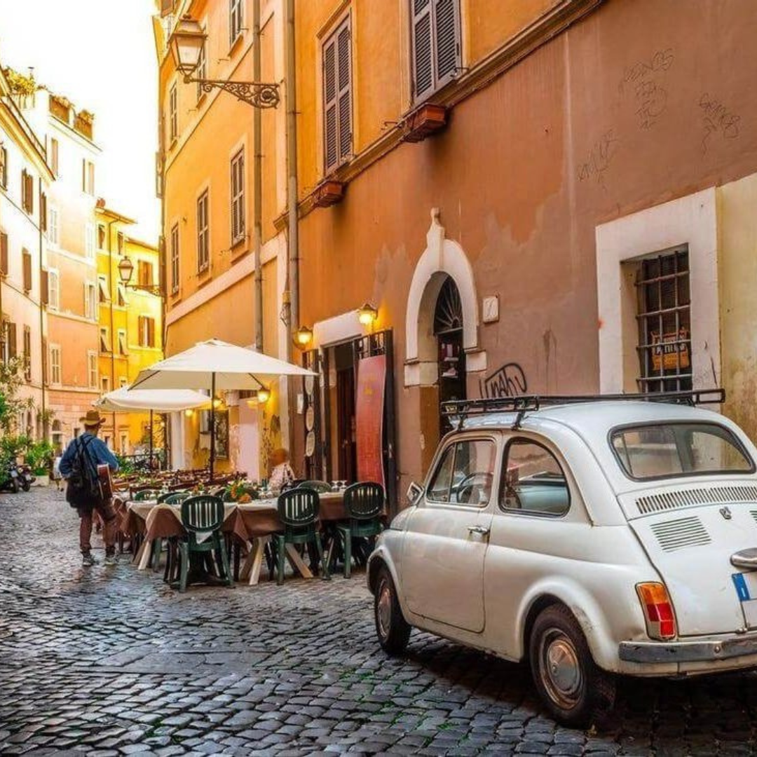 Restaurant is Rome's travestere area