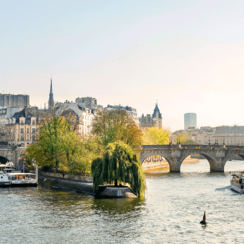 landscape image from france
