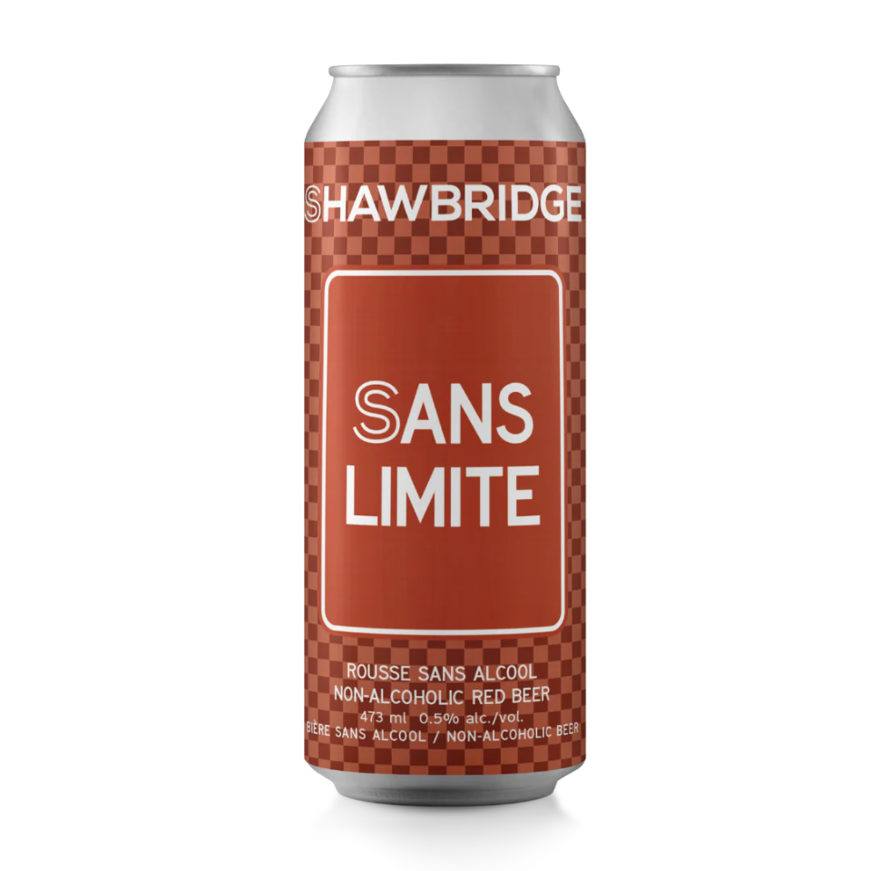 Can of Quebec Non-Alcoholic Beer Hawbridge brewery