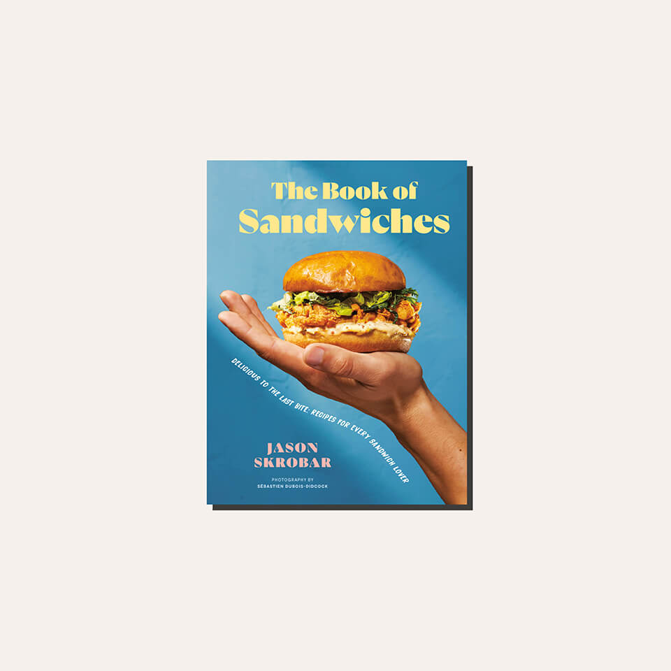 A book cover in a light frame