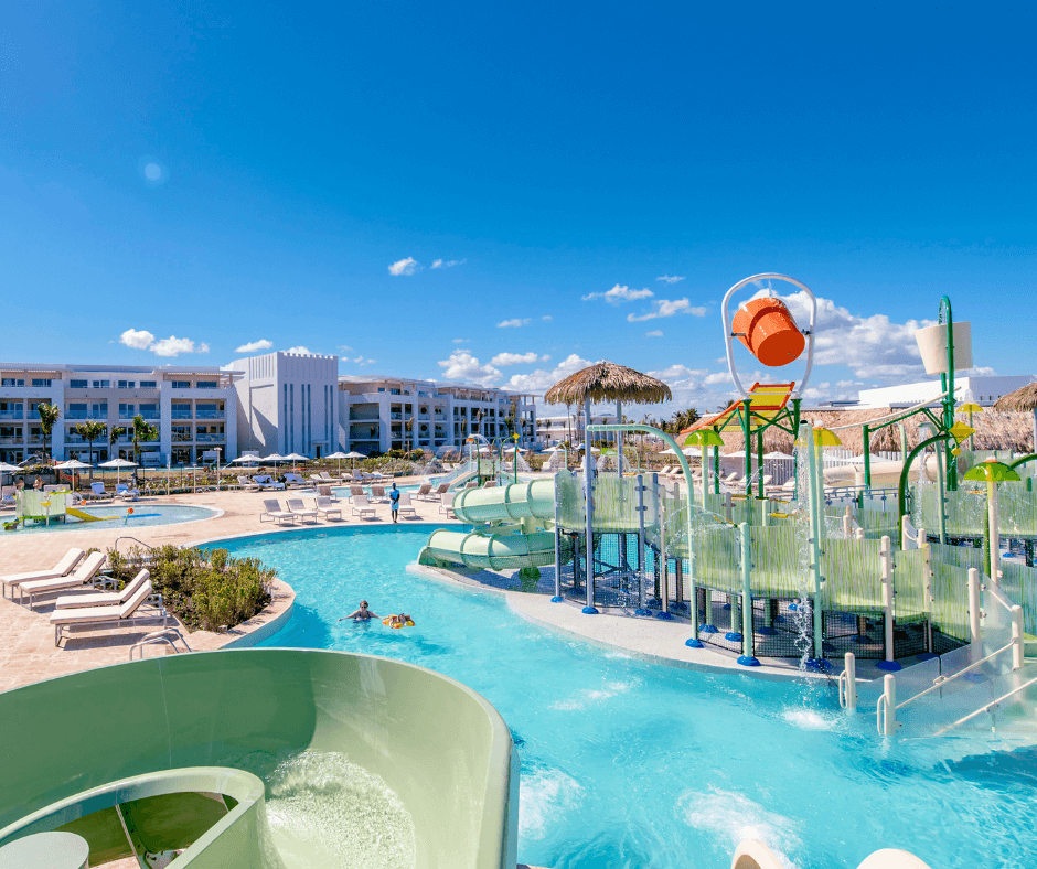 Family-friendly waterpark at Paradisus Grand Cana, Dominican Republic