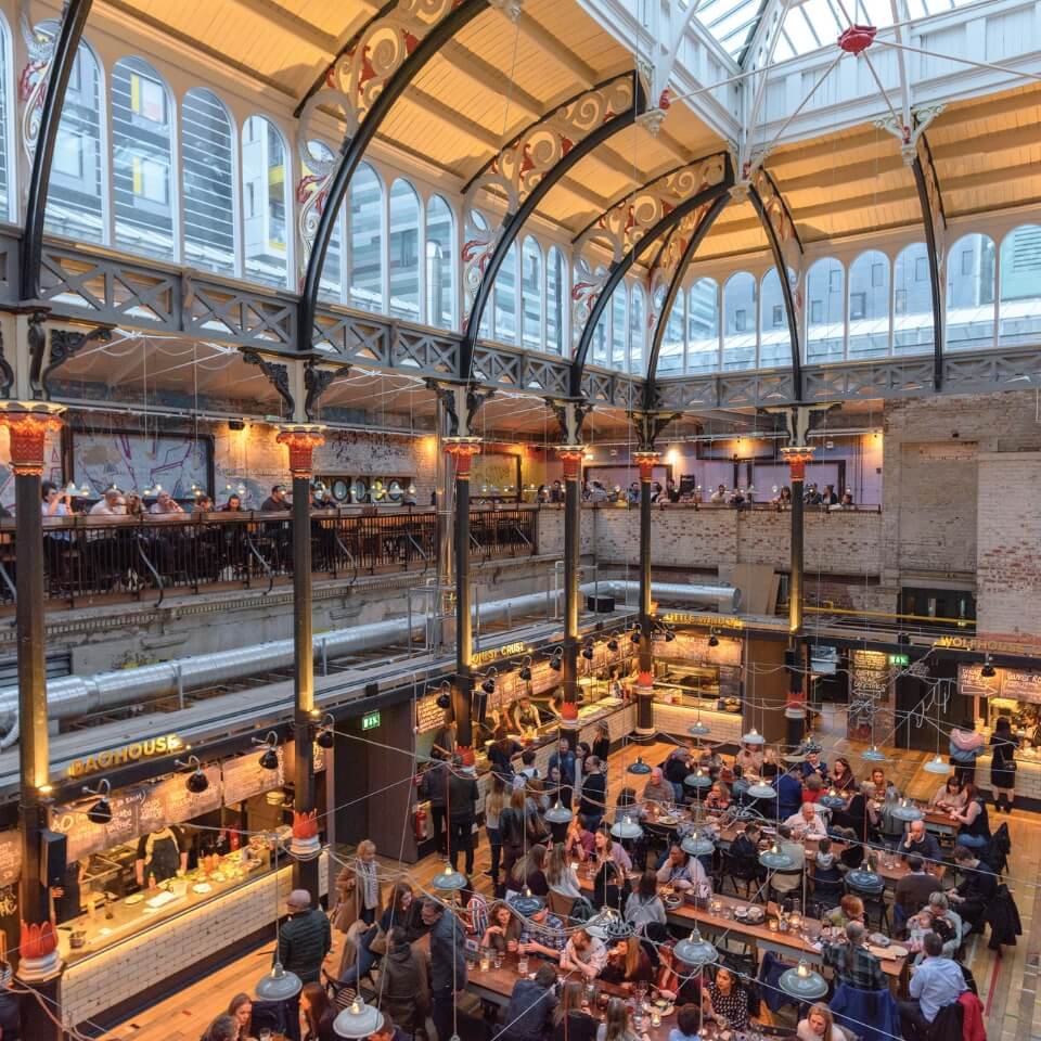 A public food hall