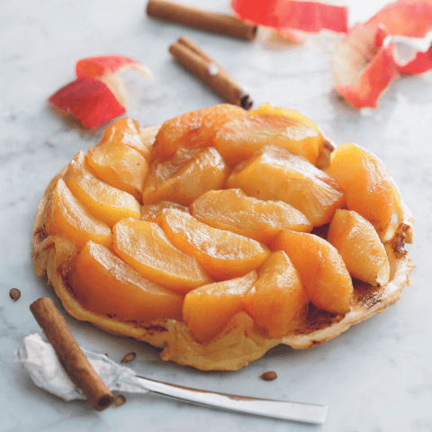 upside down apple pie