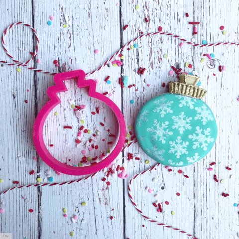 christmas ornament cookie cutters
