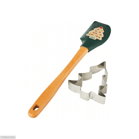 Cookie cutter with spatula