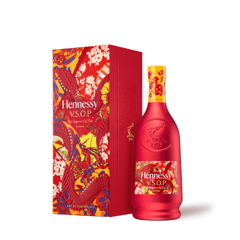 Hennessy VSOP Lunar New Year 2025 bottle and packaging