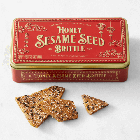 box of sesame brittle