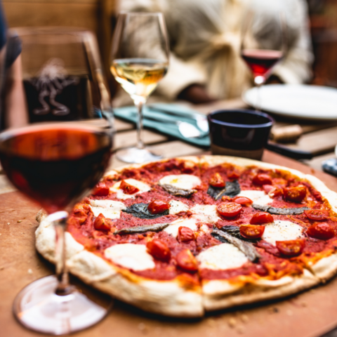 Cooked pizzas from Magpie Pizzeria, a Canadian pizza company
