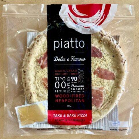 Piatto Wood-Fired Dolce Fumoso frozen pizza