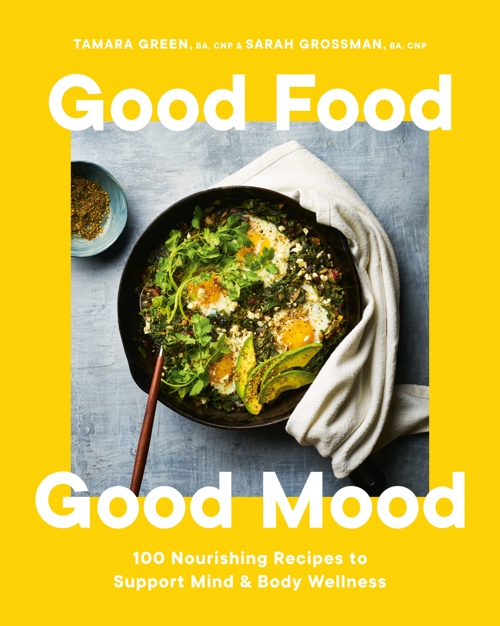 cookbook cover for Good Food Good Mood by Tamara Green