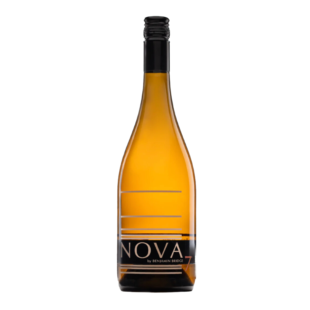 bottle of Nova Wine from Benjamin Bridge in Nova Scotia
