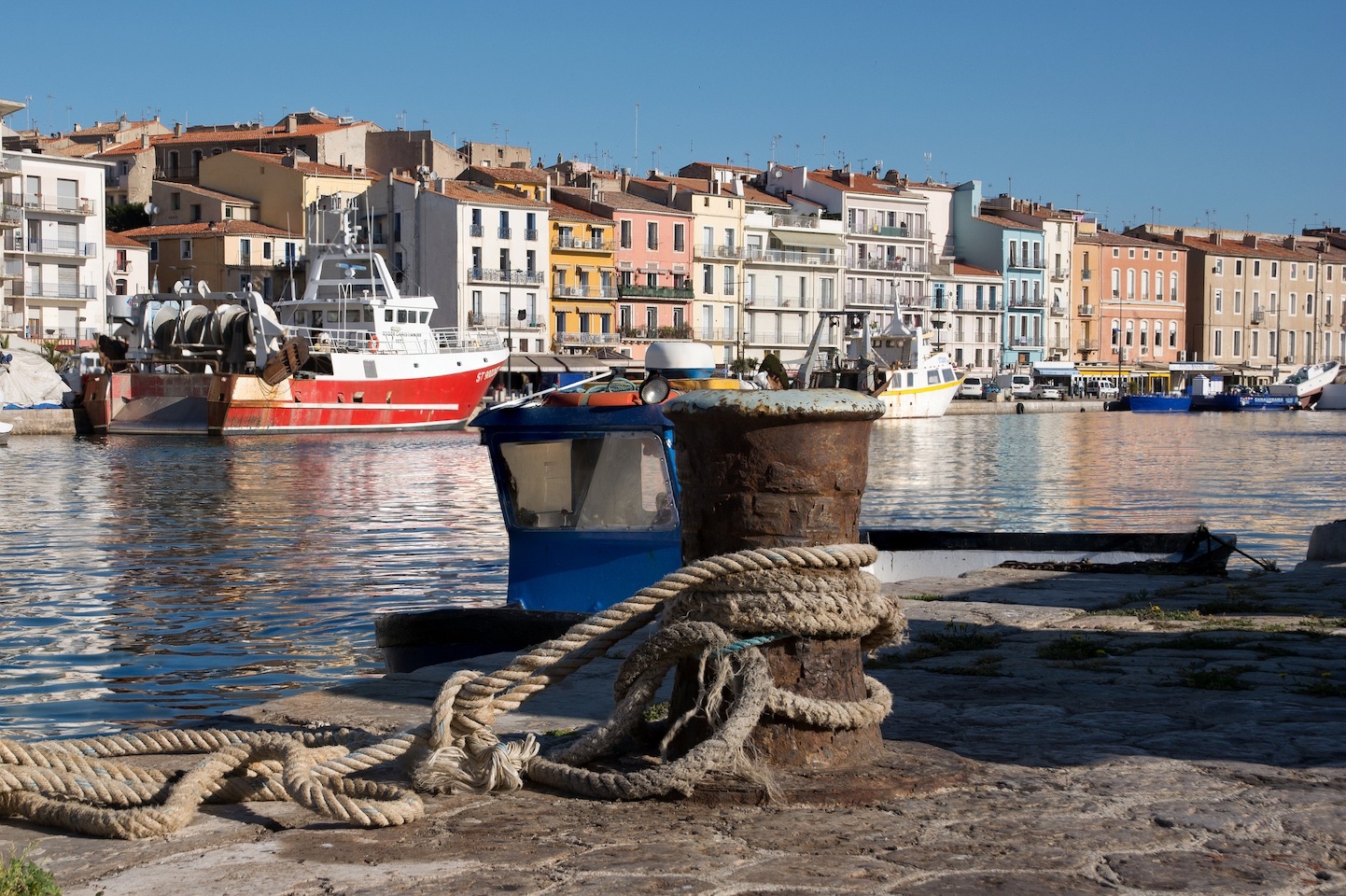 Image of the Thau Lagoon in Sete, Occitanie