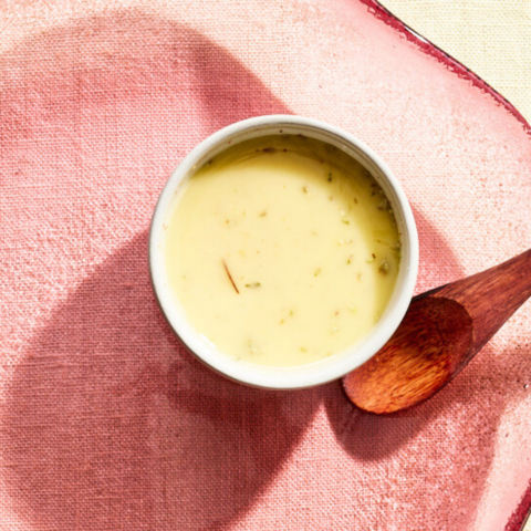 recipe for a simple greek lemon vinaigrette