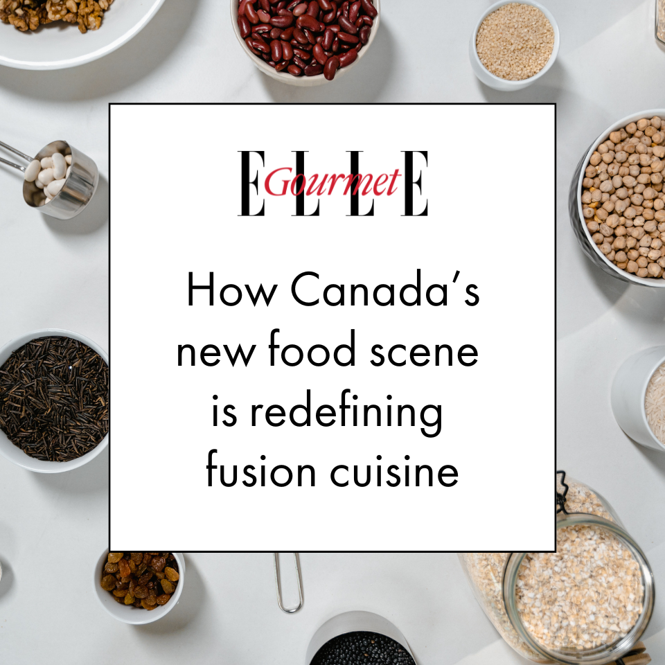 Graphic for Canada's Food Scene