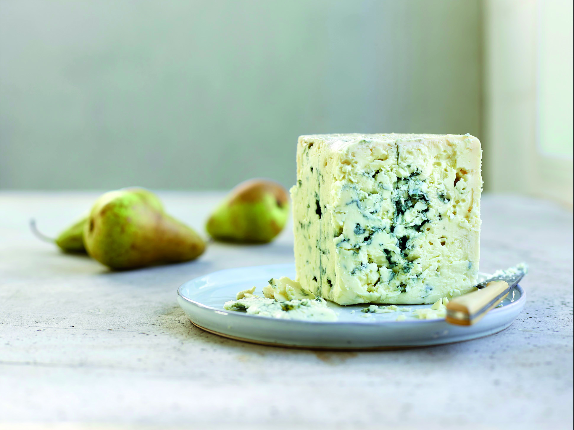 Authentic Roquefort cheese is a blue cheese made with a centuries-old technique in france.
