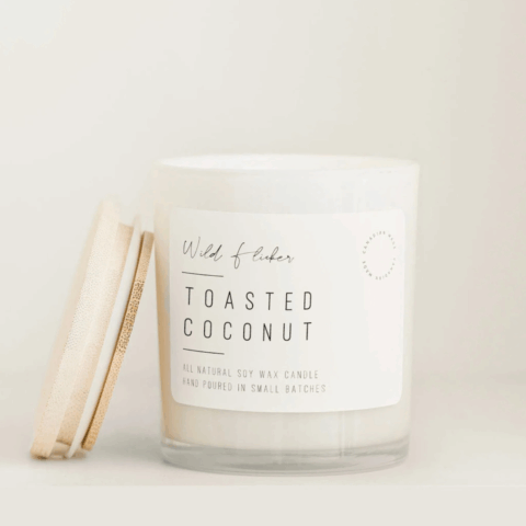 Wild Flickr Candle Company Toasted Coconut