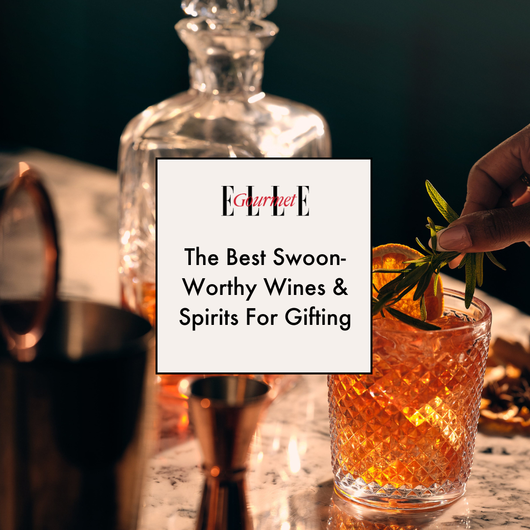 Graphic image that says that this is a gift guide for quality wines and spirits