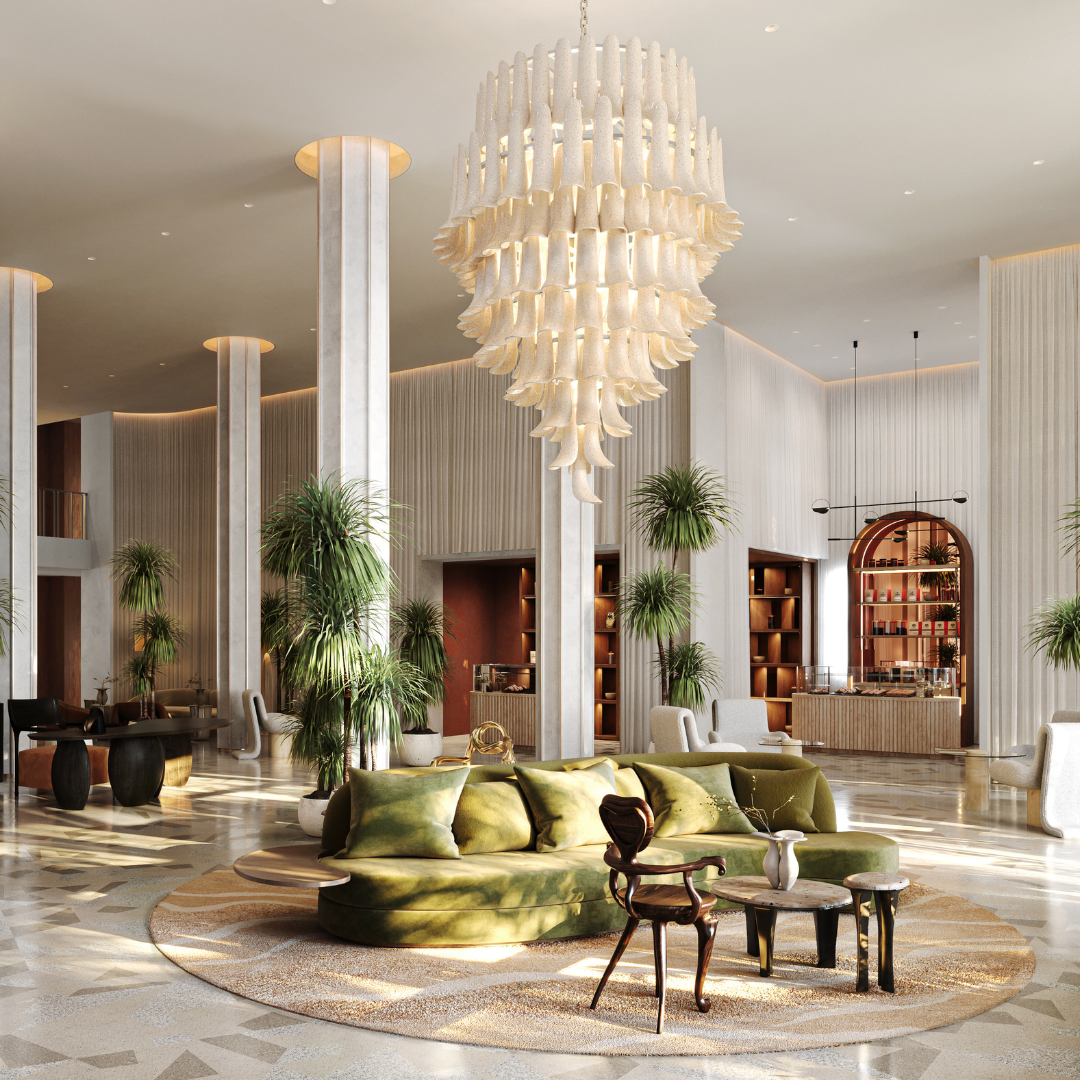 Delano Miami Beach, Florida new lobby as part of 2026 reopening