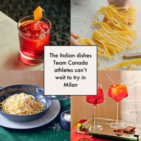 Four Italian dishes Team Canada athletes can’t wait to try in Milan