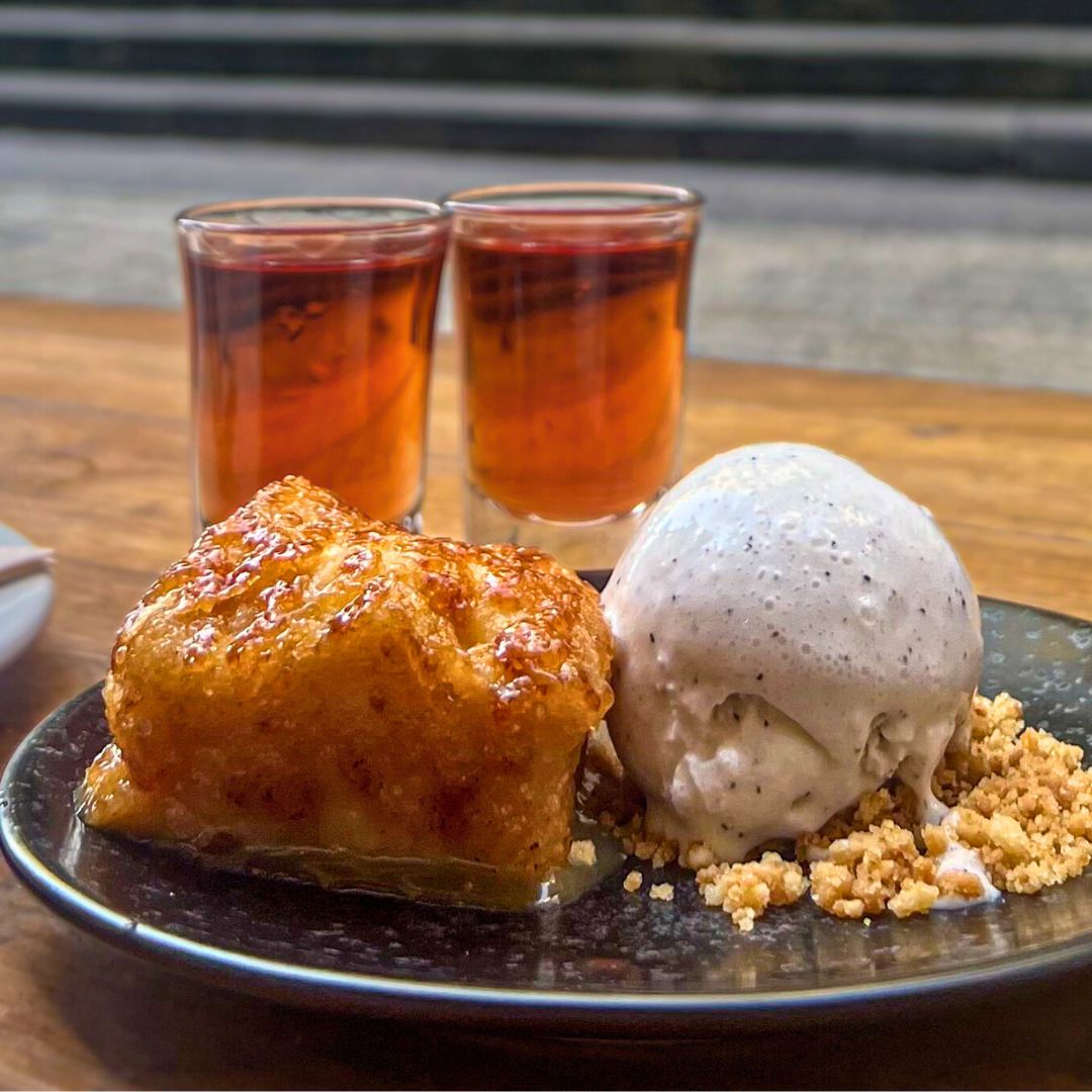 Torrija Spanish French Toast With Ice Cream with Ice Cream