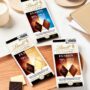 Lindt Excellence Fusion chocolate bars in three flavours—70% cacao with milk, 70% cacao with white, and 85% cacao sea salt and milk—arranged on a table with coffee and chocolate pieces