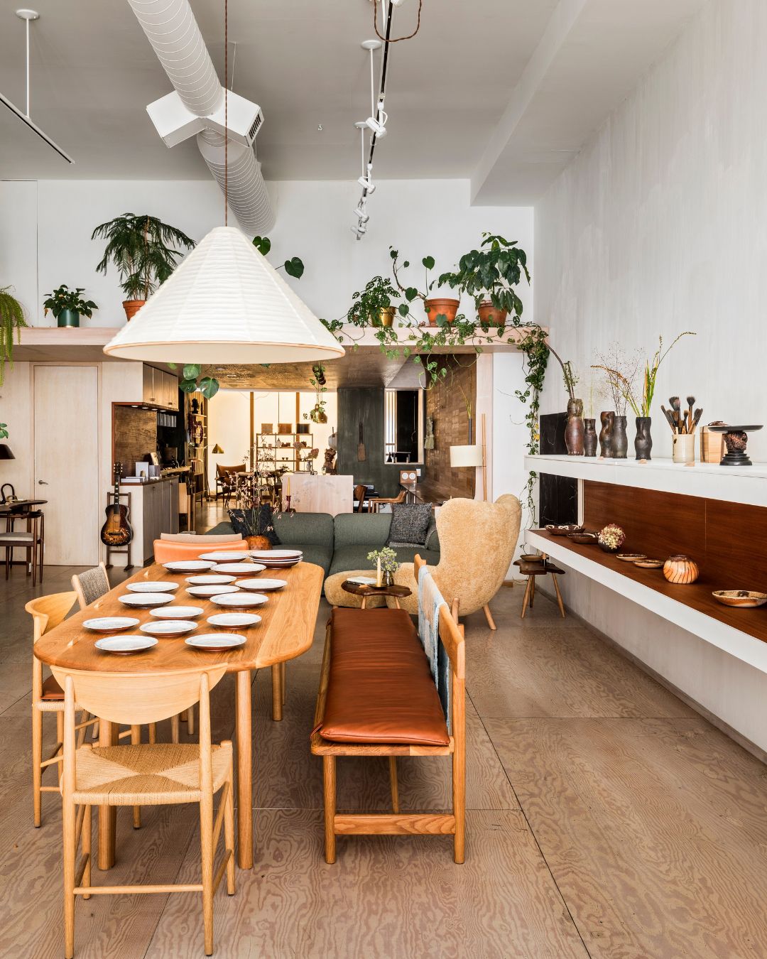 Interior of the home store Mjolk